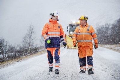 Alt er klart for at brøytebilene skal finne veien i vinter.